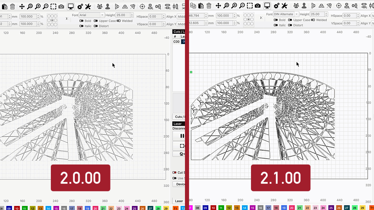 Cut Planner Speed Comparison