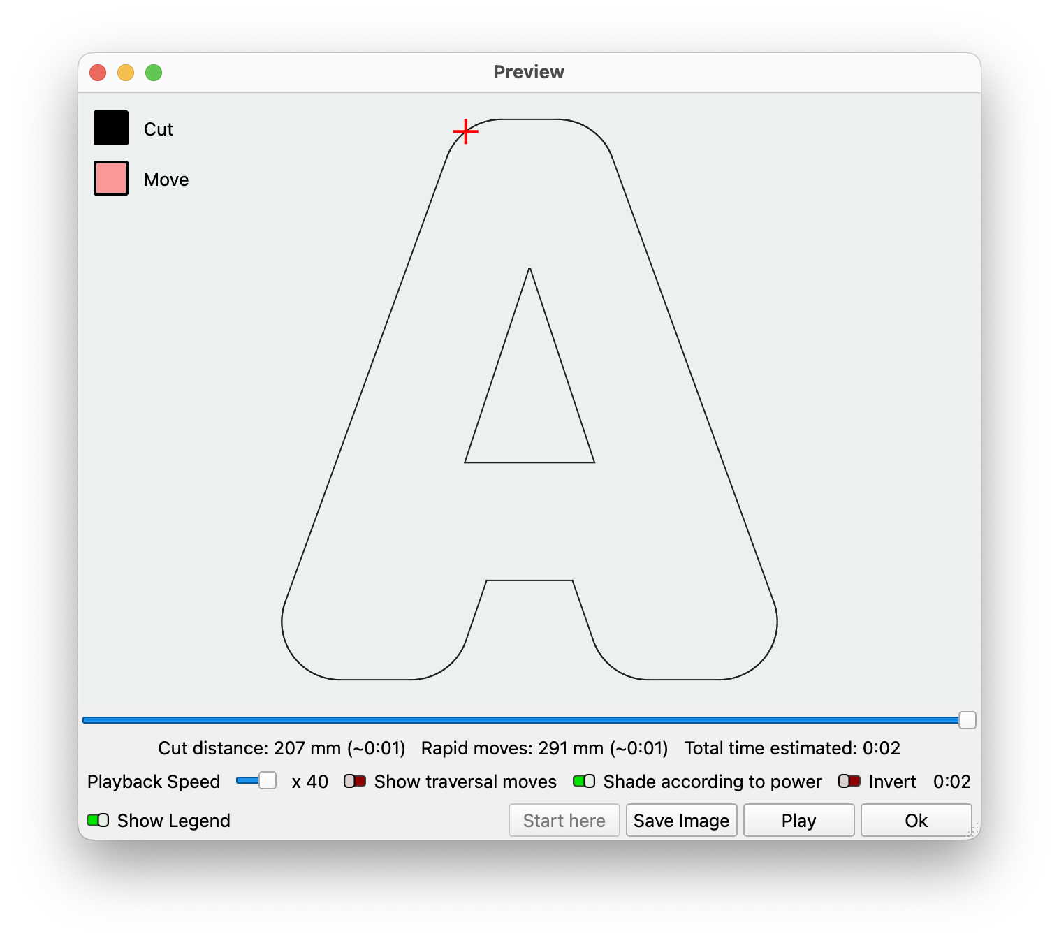 Ballooned or Incorrectly Sized Shapes