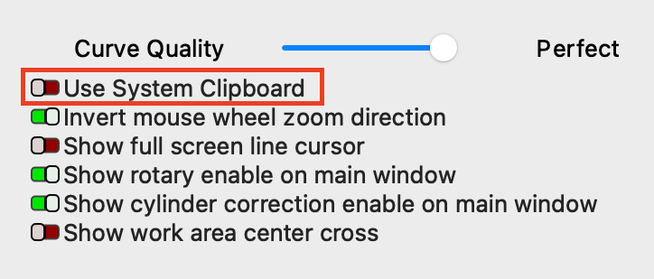 Disable System Clipboard
