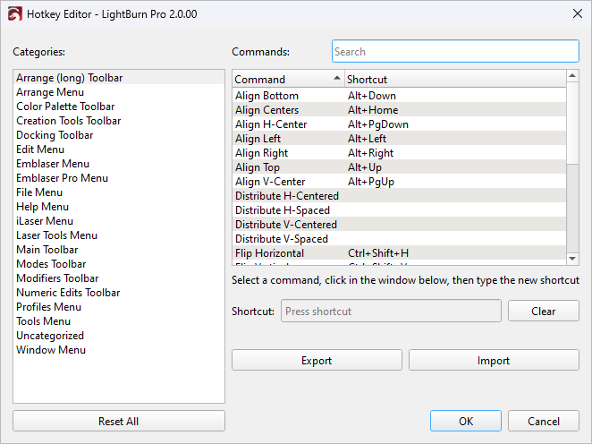 Hotkey Editor