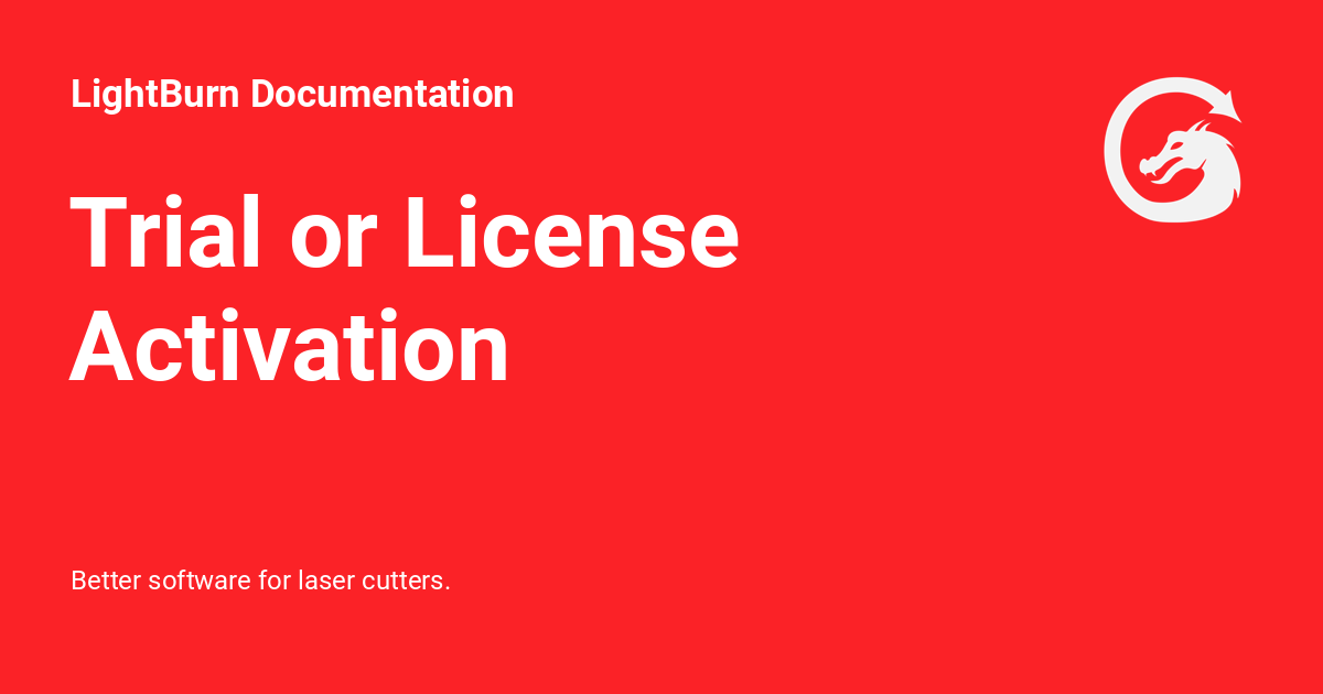 Lightburn software license key