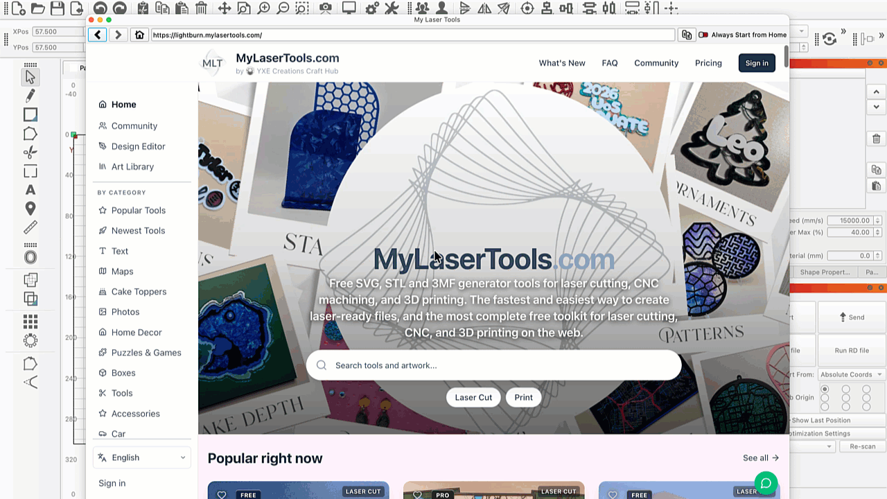 My Laser Tools