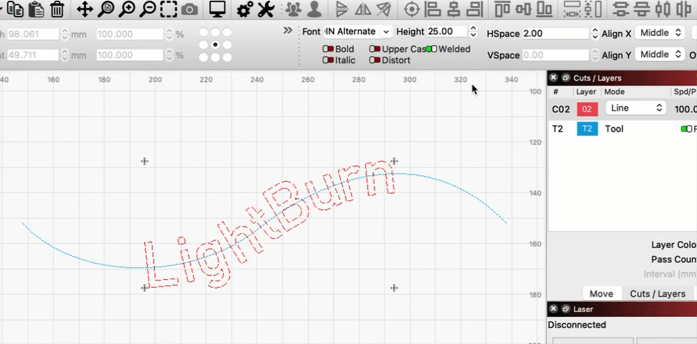 Edit Text on Path