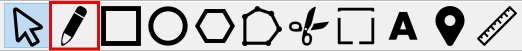 Draw Lines in Creation Toolbar