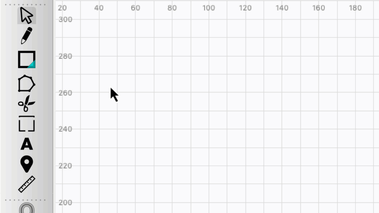 Selecting and creating a star from the draw shapes submenu