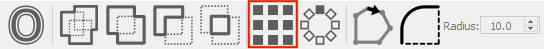 Grid Array in Toolbar