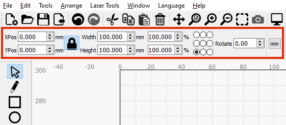 Numeric Edits Toolbar location