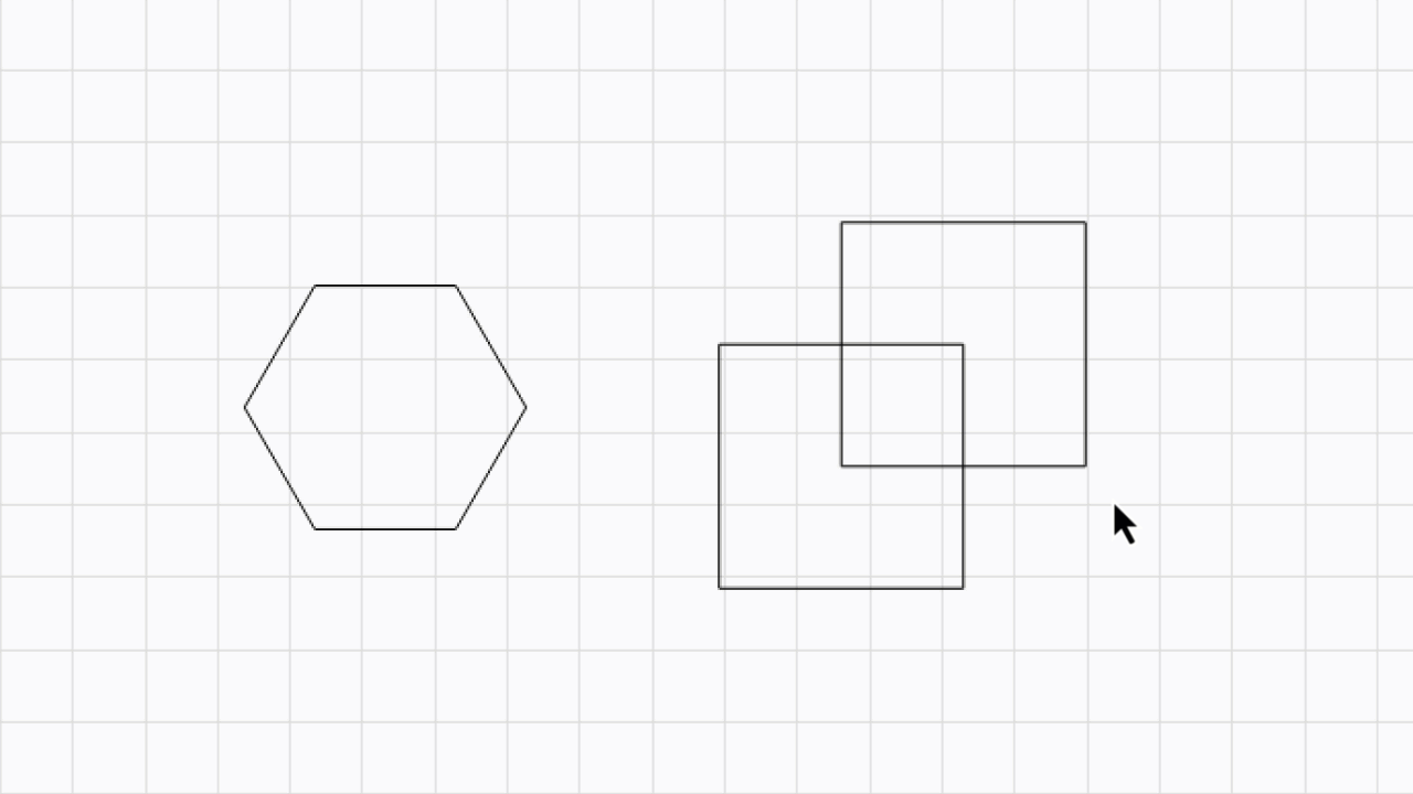 Selecting from a center point demo