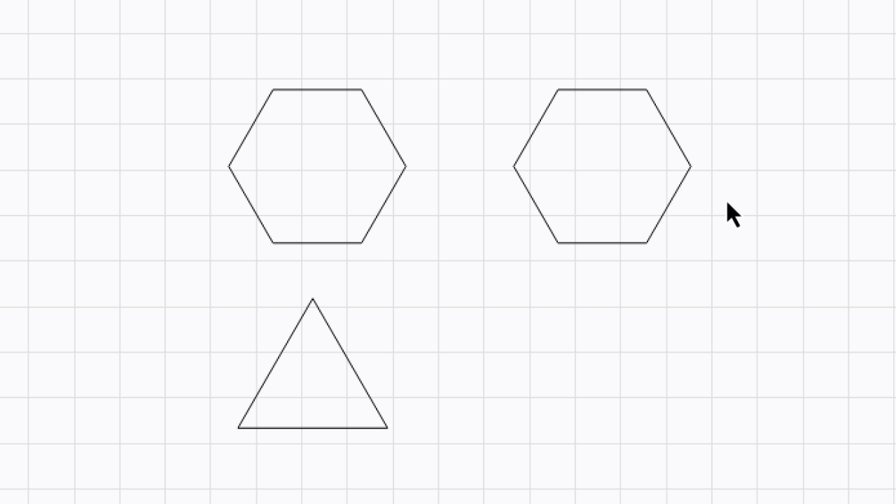 Snapping multiple objects at once demo