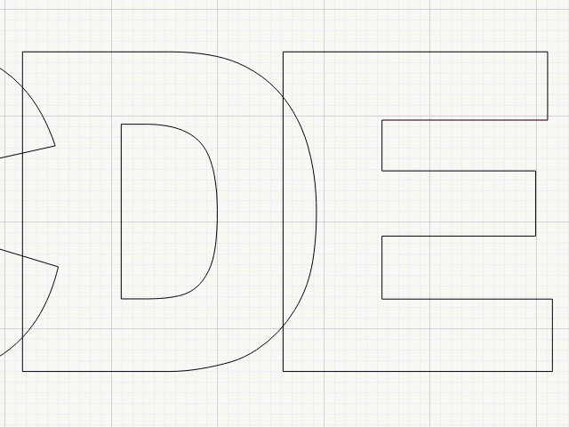 Demo of trim while preserving line segments
