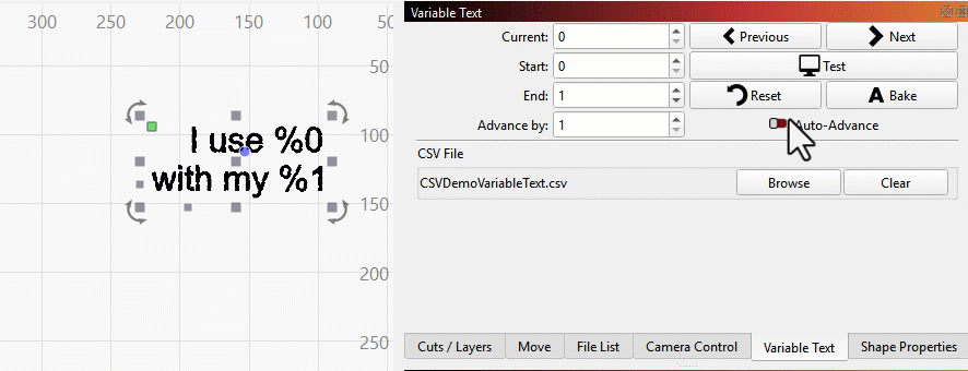 Merge/CSV example