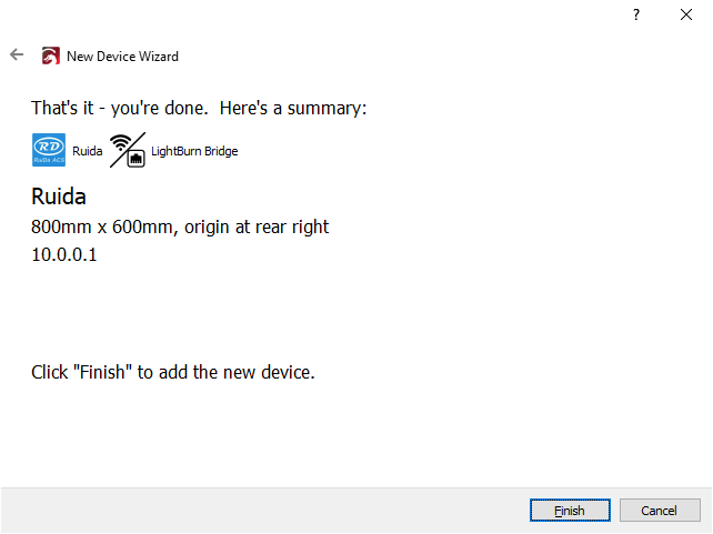 NewDevice-Finished